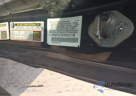 2008 Honda Civic Ex из США, поврежденный, VIN 2HGFG12878H531736